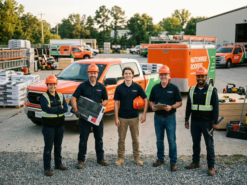 Natiowide Roofers - roof installation in New Orleans near me